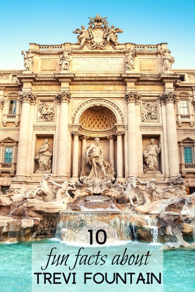 fun facts about the Trevi Fountain
